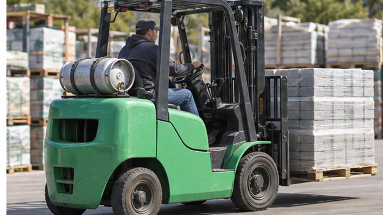 LPG Forklift Case: Poor Acceleration and Hesitation on a Loading Ramp - LPG forklift 4