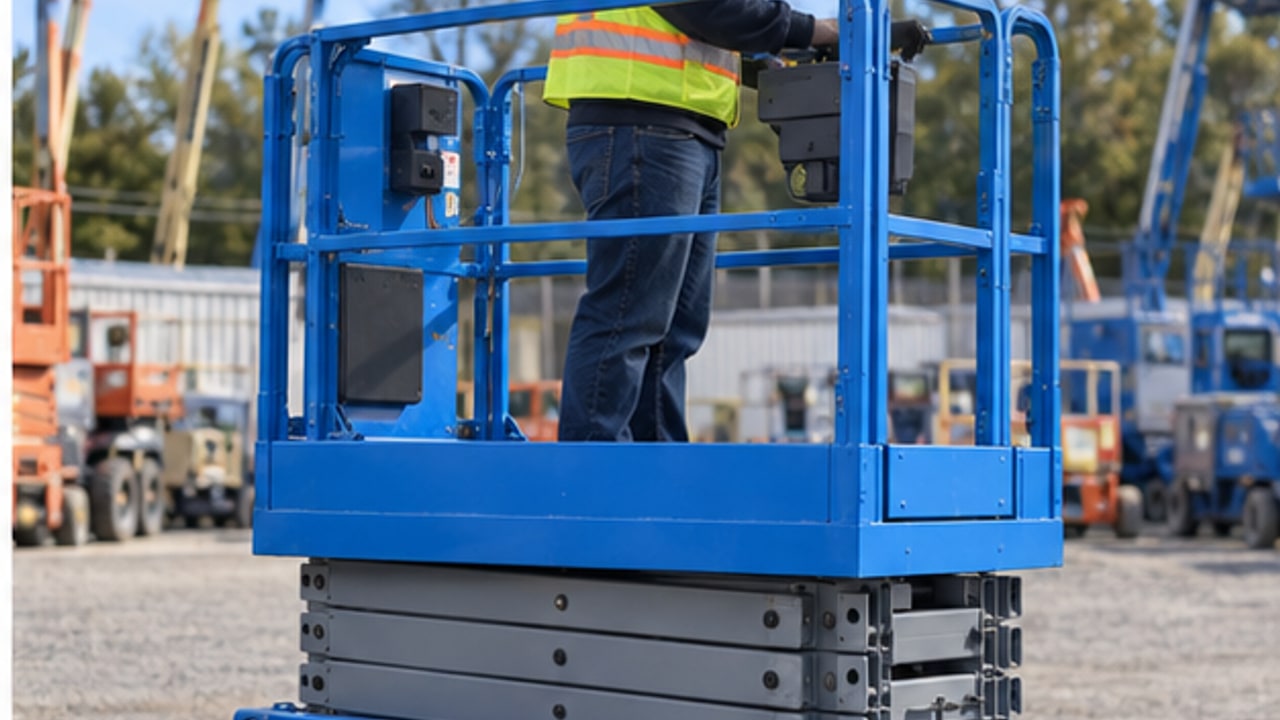 Why Will a Scissor Lift Not Drive While the Charger Interlock Is Active? - aerial work platform 2