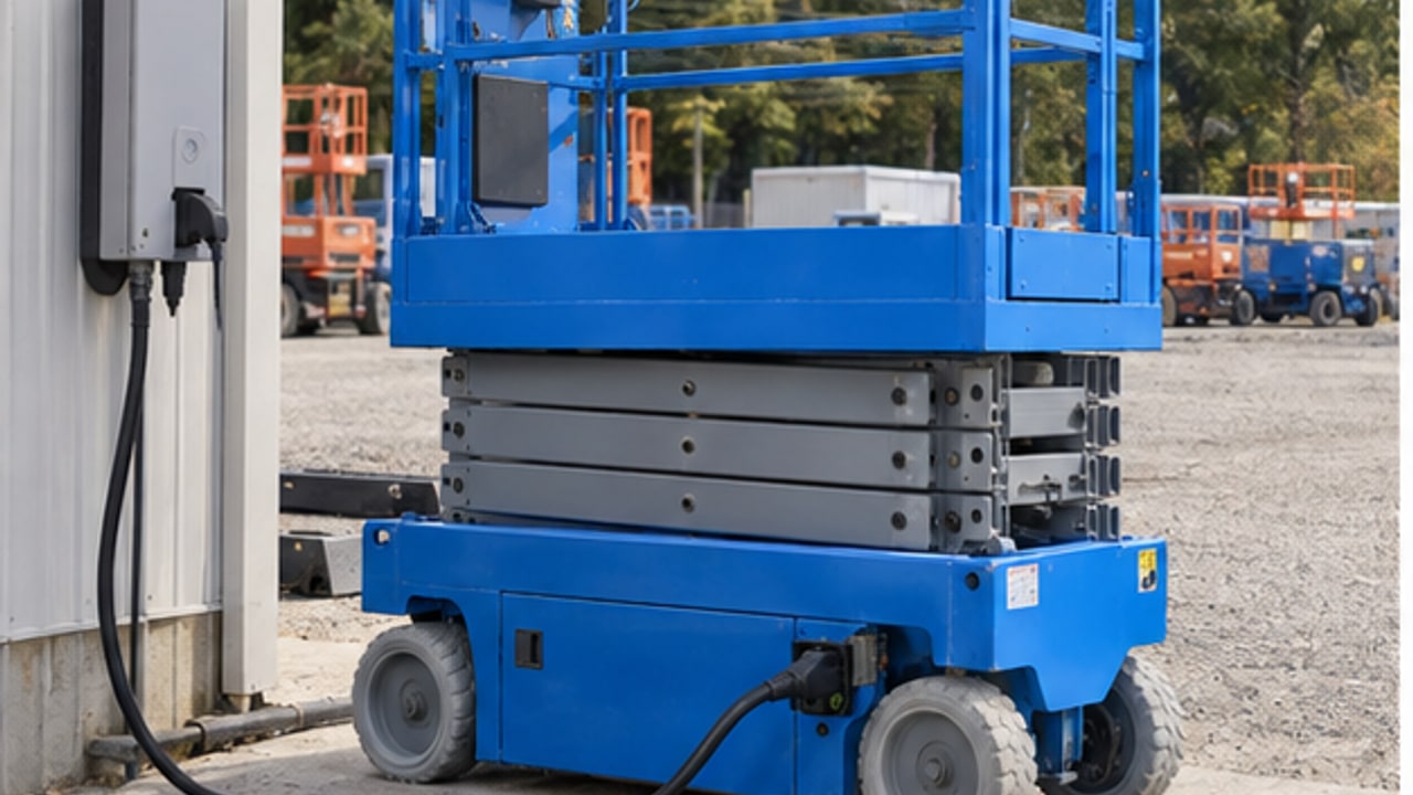Why Will a Scissor Lift Not Drive While the Charger Interlock Is Active? - aerial work platform 1