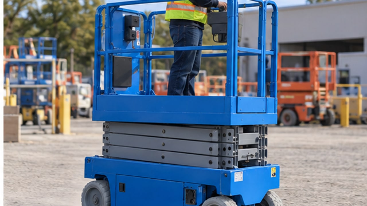 Why Will a Scissor Lift Not Drive While the Charger Interlock Is Active? - aerial work platform 4