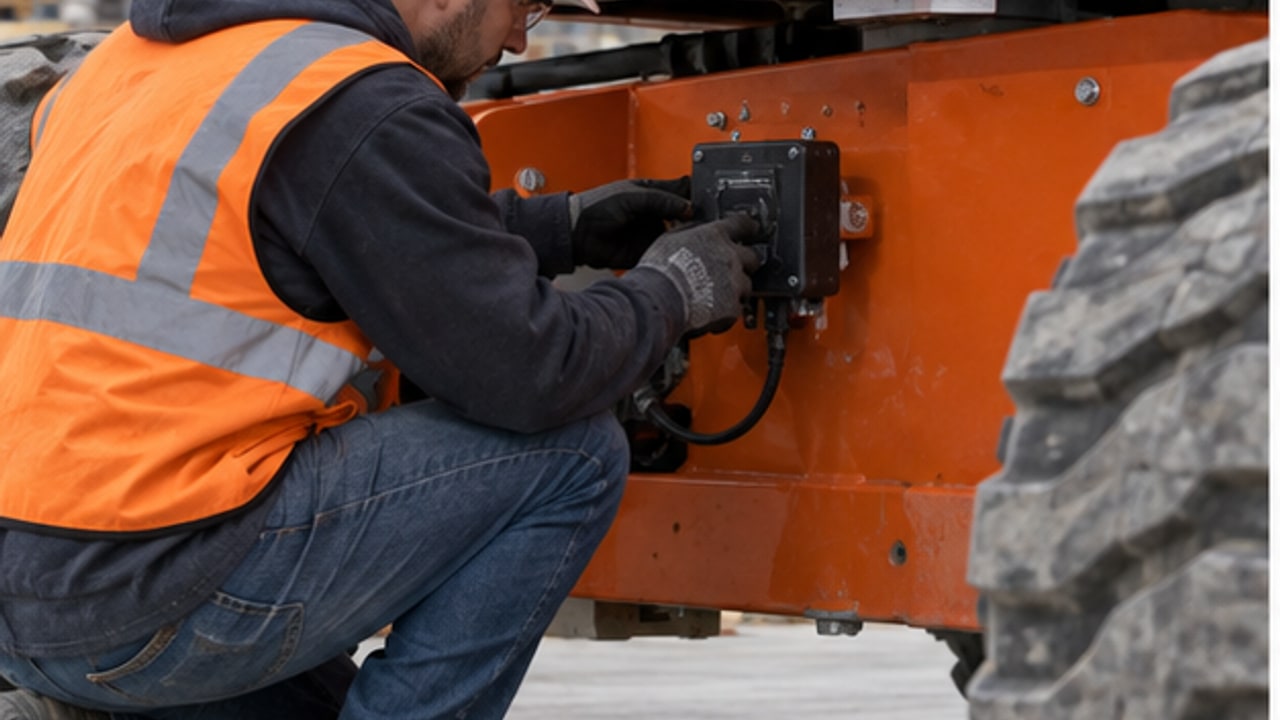 Boom Lift Case: Tilt Alarm Persists After the Machine Reaches Level Ground - aerial work platform 3