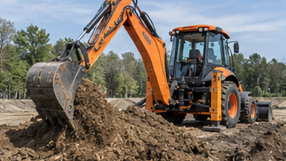 Backhoe Loader Case: How Much Swing Pivot Play Is Acceptable? - backhoe loader 1