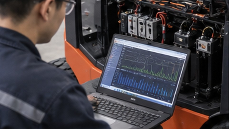Why Does a Lithium Forklift Show an Insulation Fault After Washing? - lithium electric forklift 1