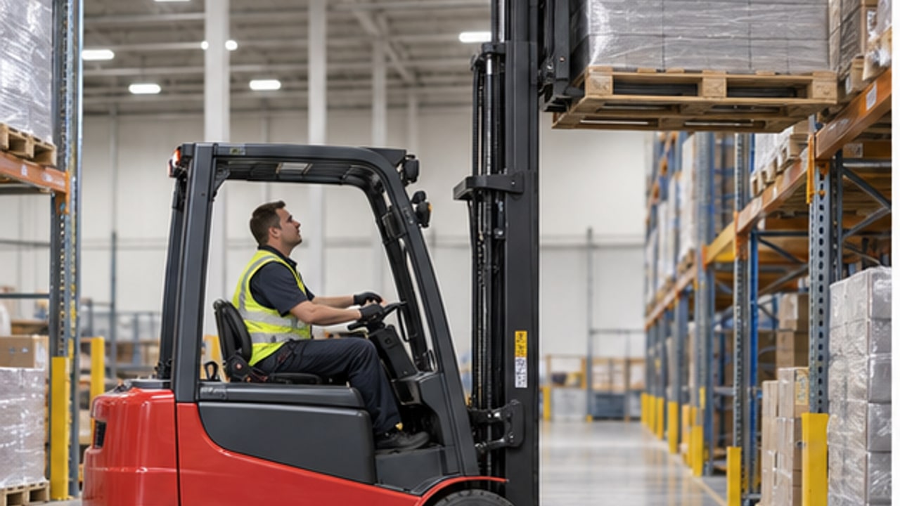 Why Does an Electric Forklift Lose Power Under Load Even When the Battery Gauge Looks Full? - electric forklift 1