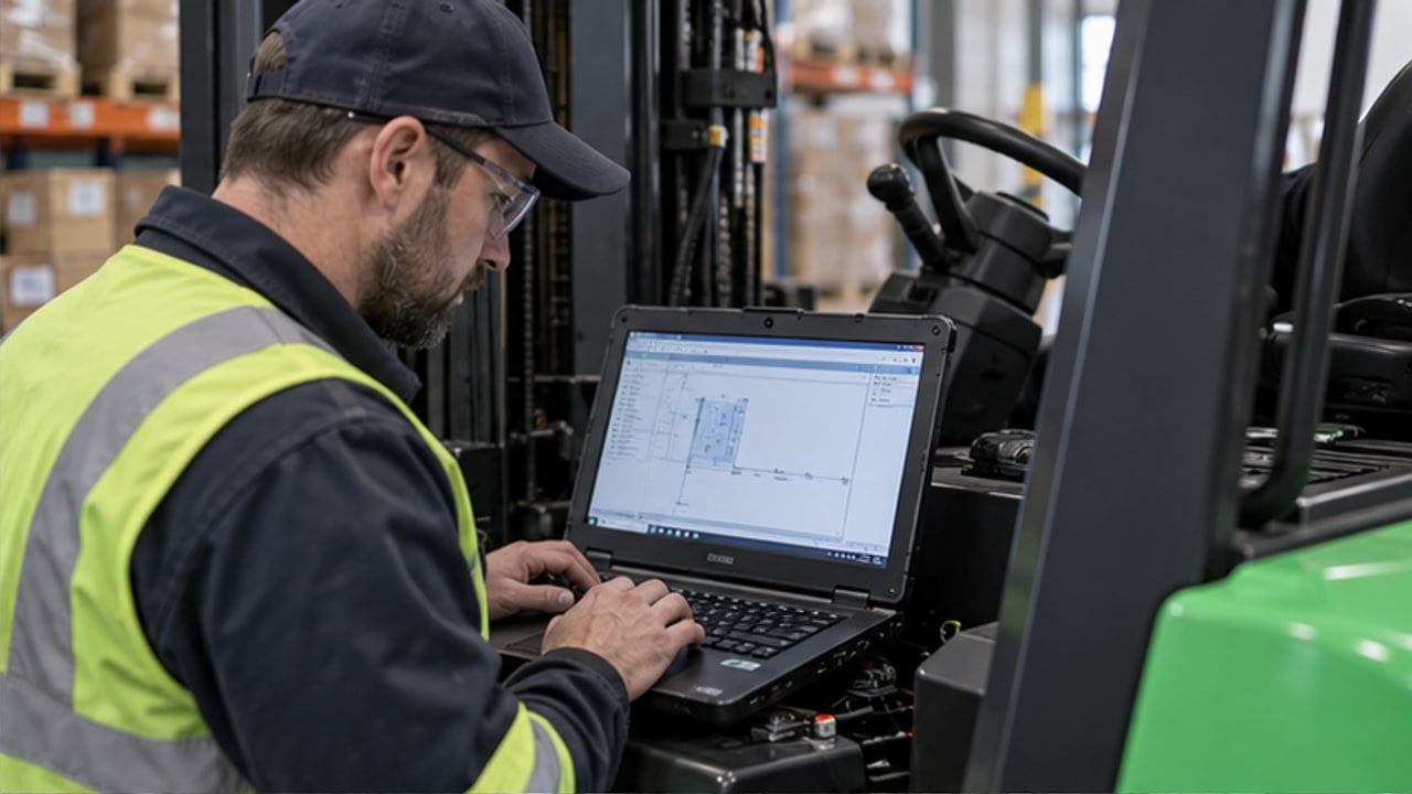 What Causes a Lithium Electric Forklift BMS Communication Fault? - electric forklift 2