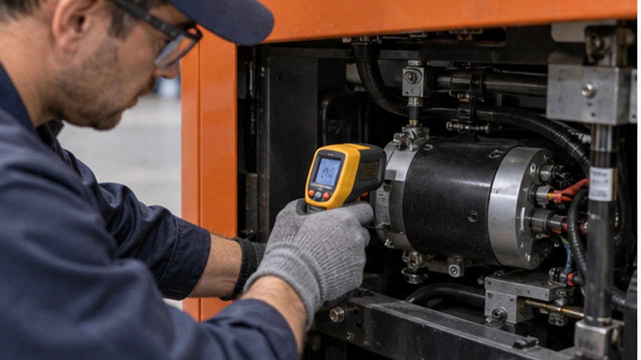 Why Does Electric Forklift Power Steering Become Heavy After a Long Shift? - electric forklift 3