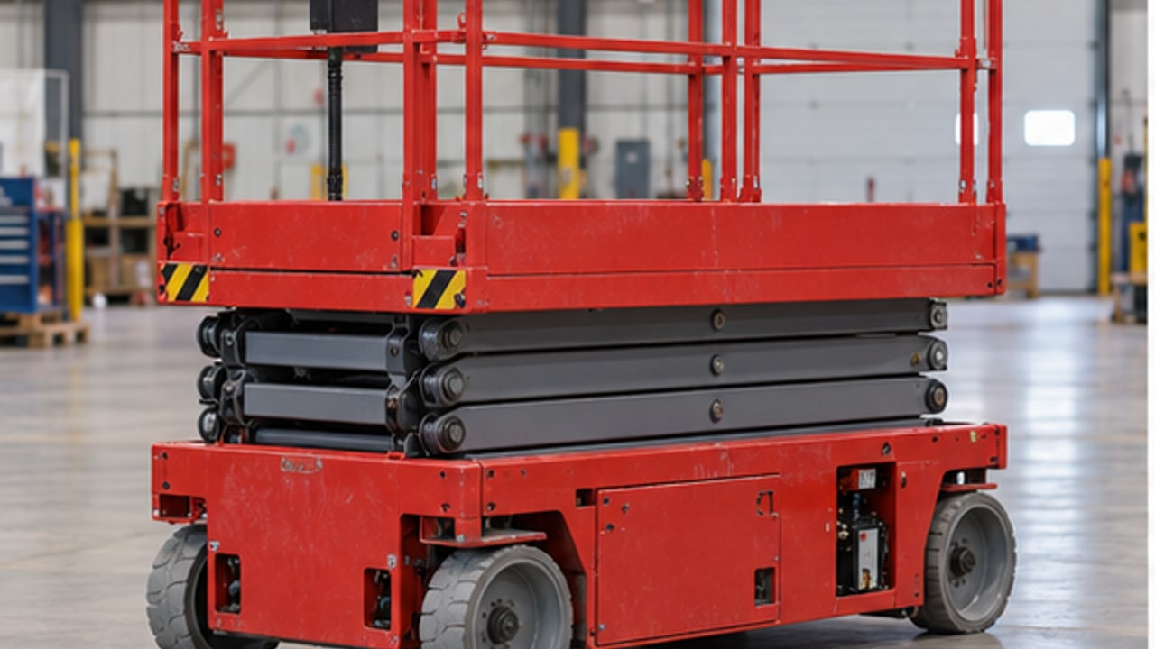 Why Does a Scissor Lift Pump Run but the Platform Will Not Rise? - aerial work platform 1