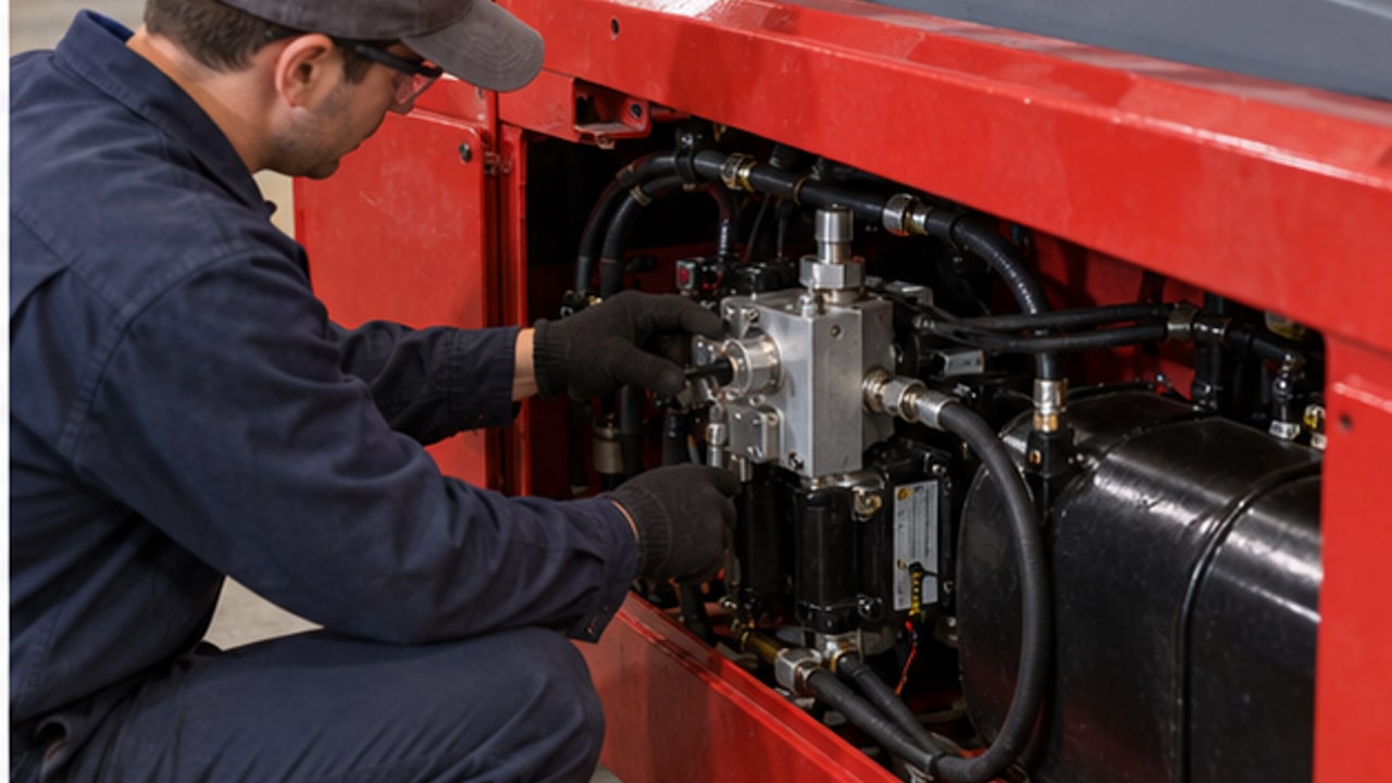 Why Does a Scissor Lift Pump Run but the Platform Will Not Rise? - aerial work platform 2