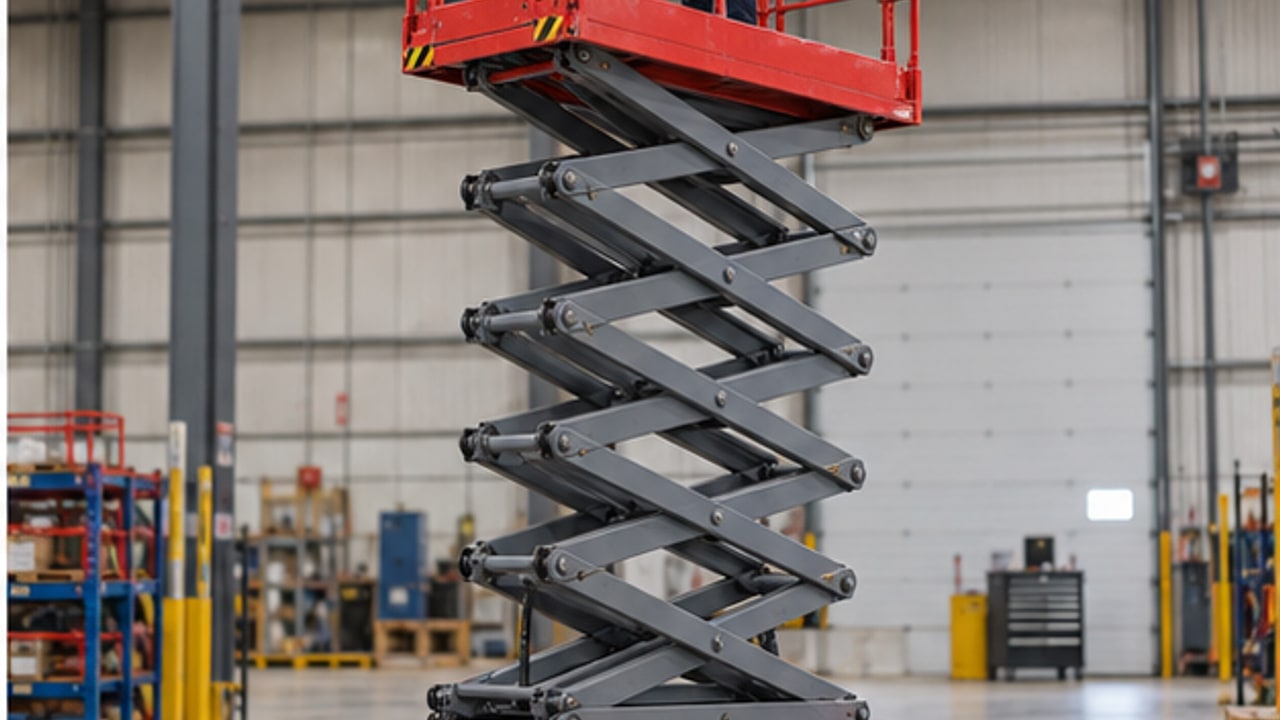 Why Does a Scissor Lift Pump Run but the Platform Will Not Rise? - aerial work platform 4