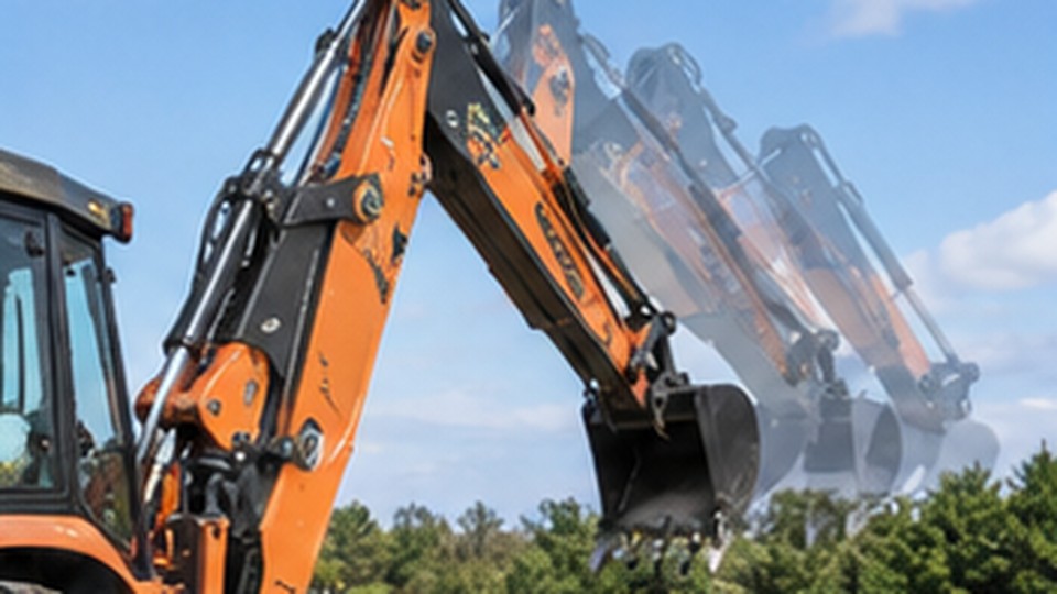 Backhoe Loader Case: Why Do Stabilizer Cylinders Drift Under Load? - backhoe loader 3