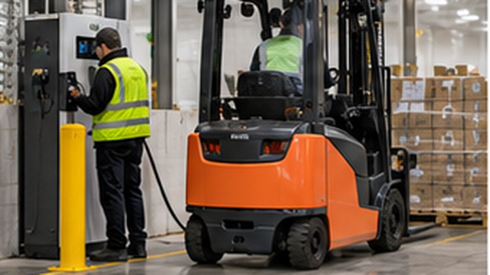 Lithium Forklift Case: Why Does the Charger Handshake Fail? - lithium electric forklift 1