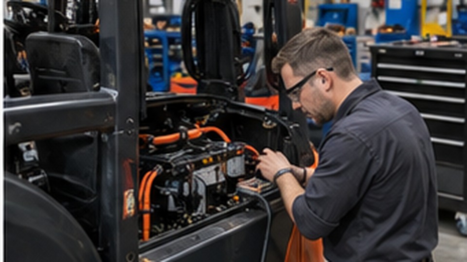 Lithium Forklift Case: Why Does the Charger Handshake Fail? - lithium electric forklift 4