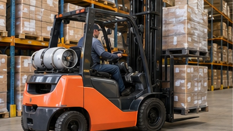 Why Does an LPG Forklift Lose Fuel Flow After a Fast Cylinder Valve Opening? - LPG forklift 1