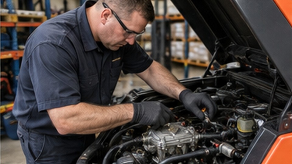 LPG Forklift Case: Can a Throttle Position Sensor Cause Acceleration Hesitation? - LPG forklift 3