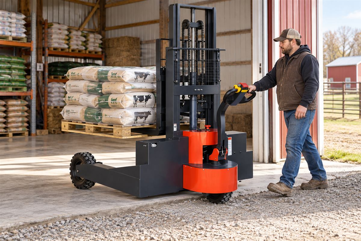 CDDH All-Terrain Electric Pallet Stacker 2