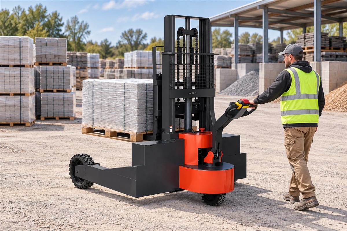 CDDH All-Terrain Electric Pallet Stacker 3