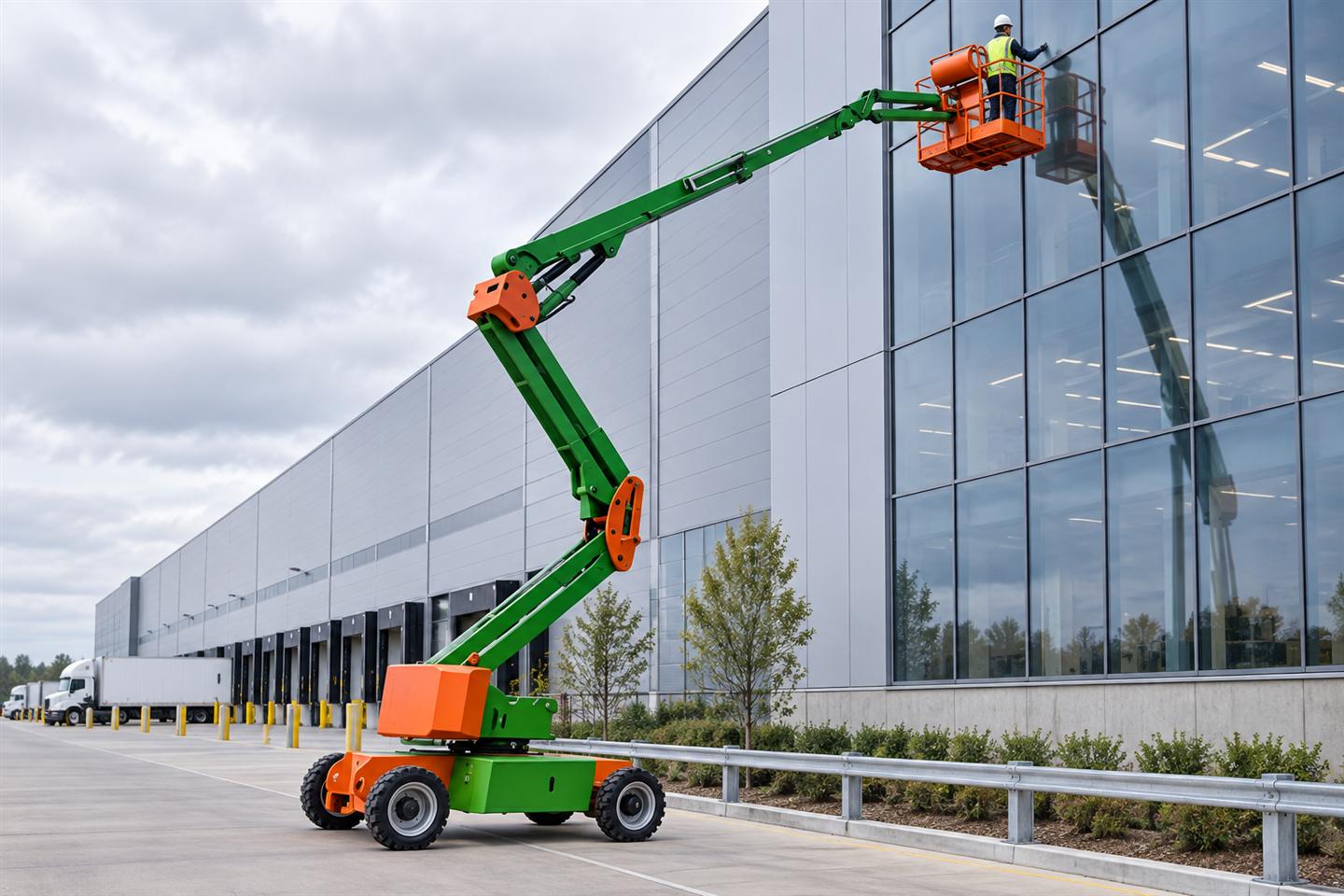 ZGFORKLIFT / MYZG ZG-QB16 Articulating Boom Lift