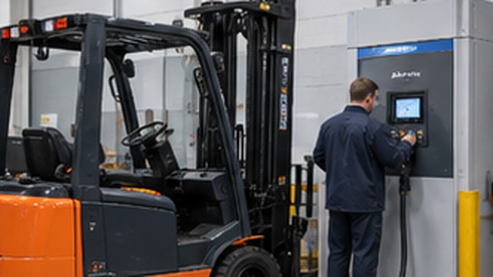 Why Is Lithium Forklift Charger Output Lower Than BMS Requested Current? - lithium electric forklift 1