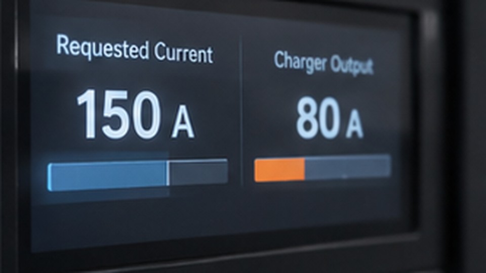 Why Is Lithium Forklift Charger Output Lower Than BMS Requested Current? - lithium electric forklift 2