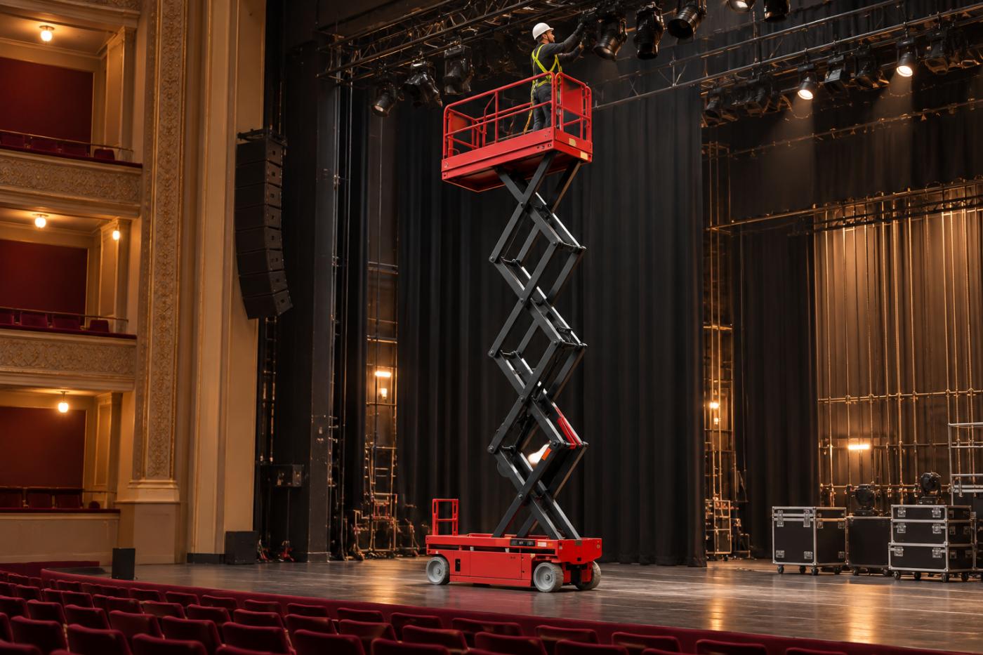 ZGFORKLIFT / MYZG Electric Mobile Scissor Lift Platform
