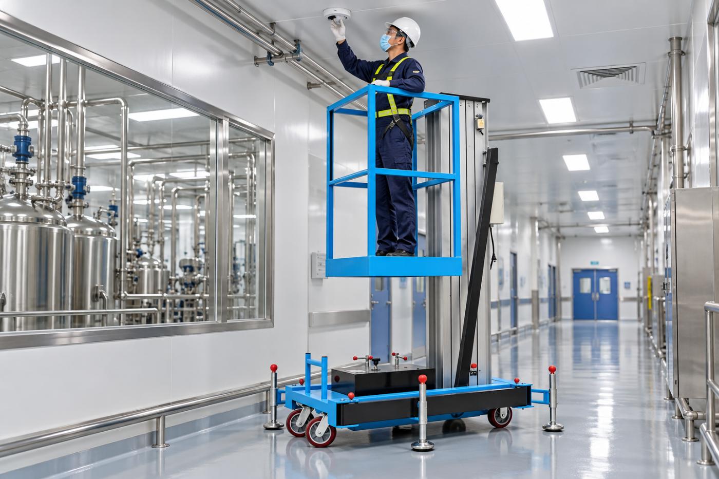 ZGFORKLIFT / MYZG ZG-DZ-06CD Single-Mast Aluminum Alloy Lift