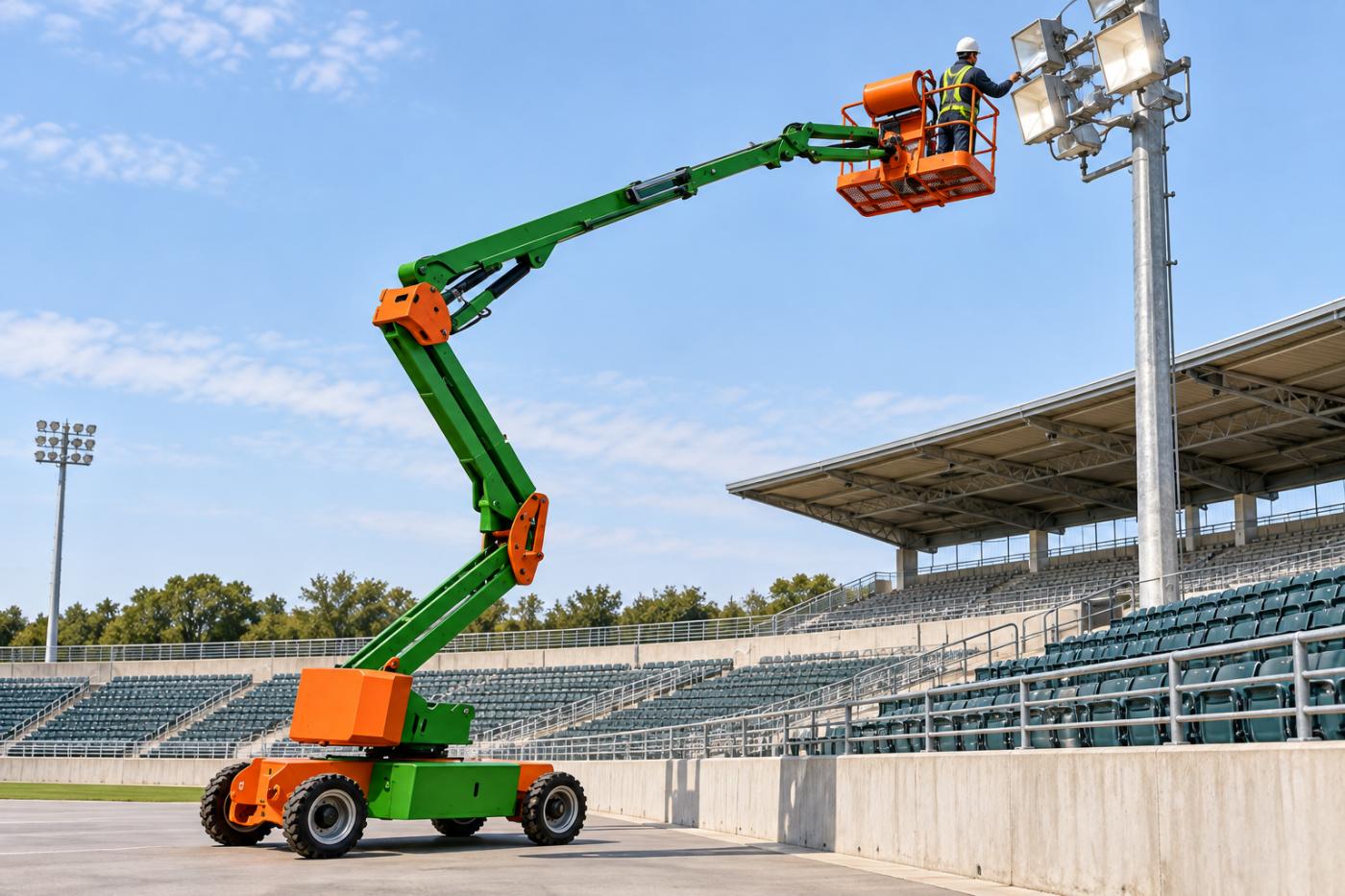 ZGFORKLIFT / MYZG ZG-QB16 Articulating Boom Lift