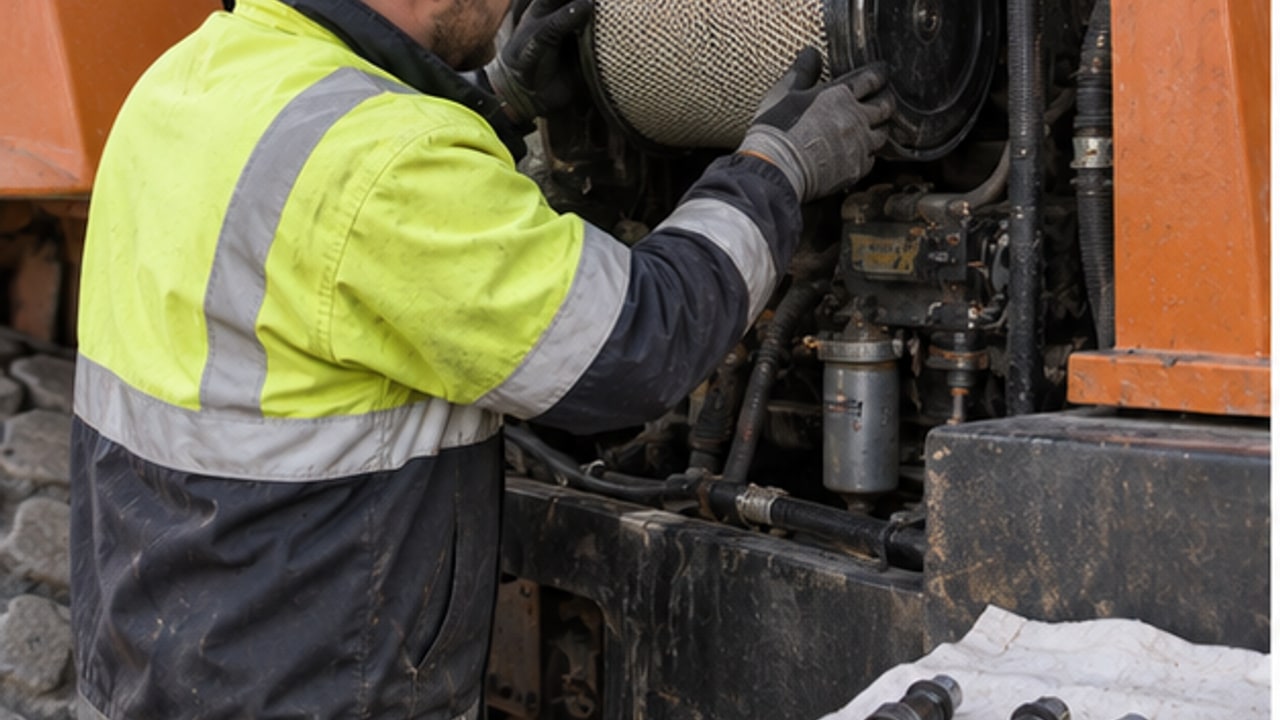 Diesel Wheel Loader Case: Black Smoke and High Fuel Consumption Under Load - diesel wheel loader 3