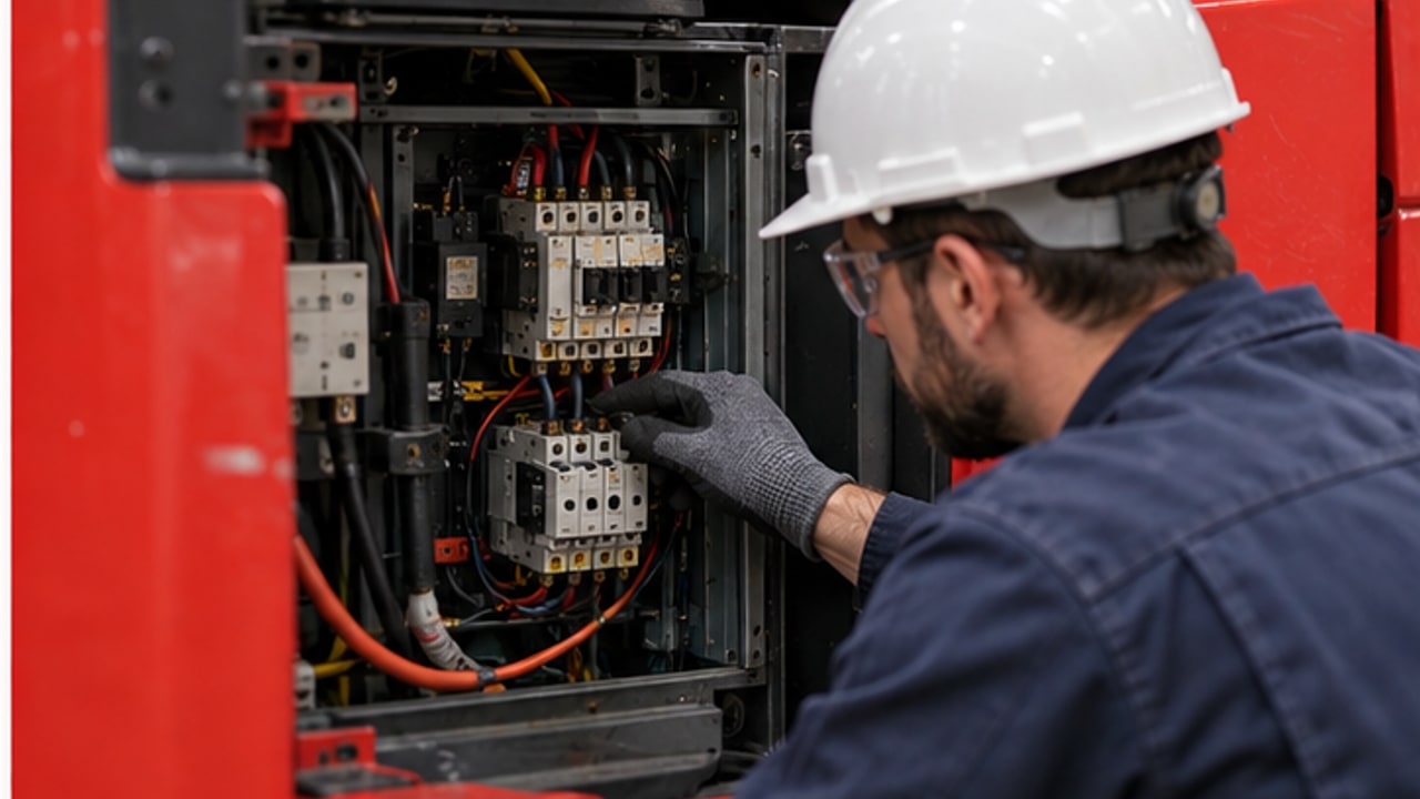 Why Does an Electric Forklift Main Contactor Chatter Instead of Closing? - electric forklift 2