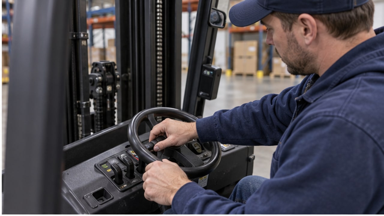 Electric Forklift Case: Forks Lift Normally but the Truck Will Not Drive - electric forklift 2