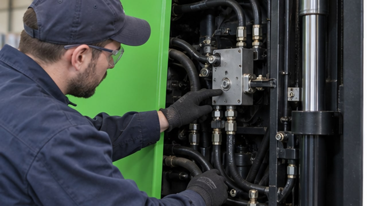 What Causes an Electric Forklift Mast to Drift Down After Stopping? - electric forklift 3