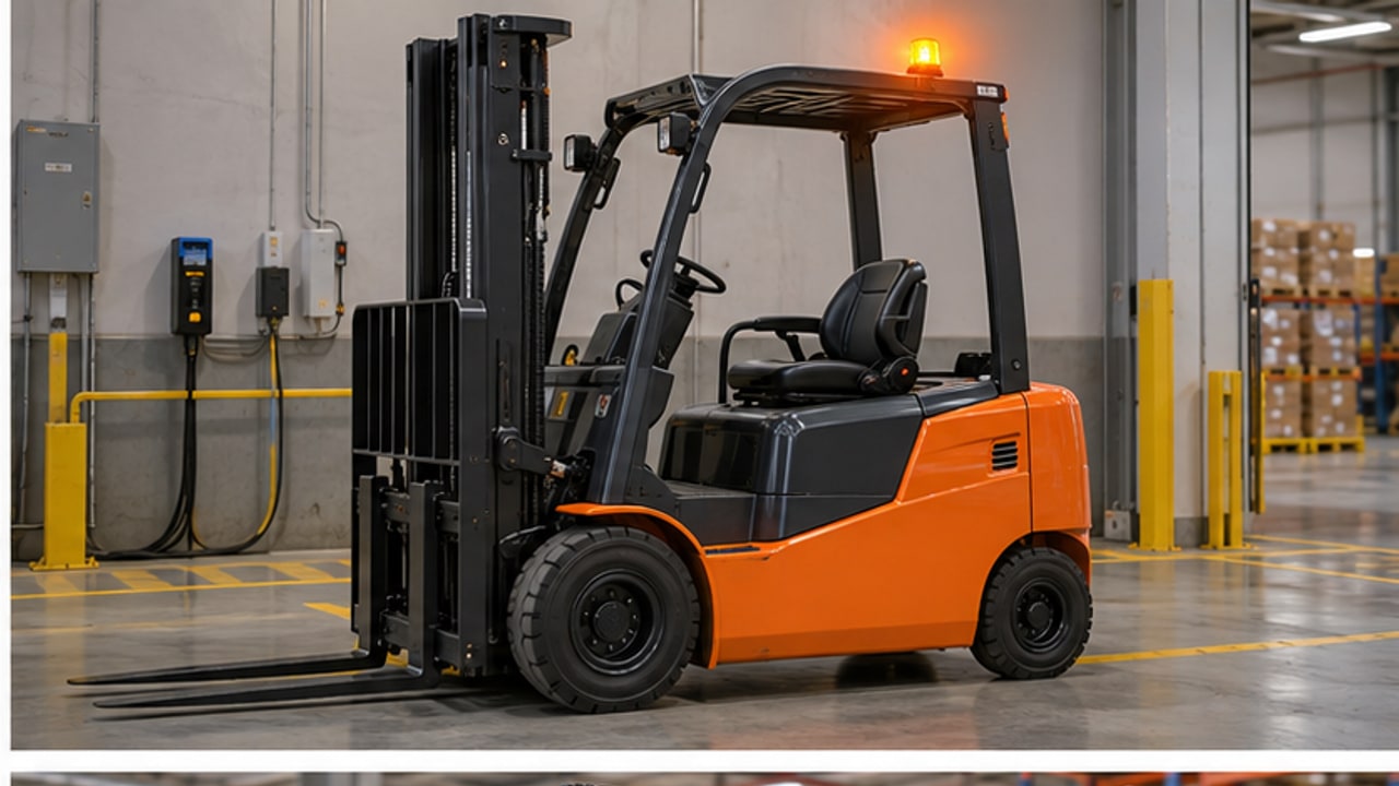 Why Does a Lithium Electric Forklift Battery Overheat During a Busy Shift? - electric forklift 2