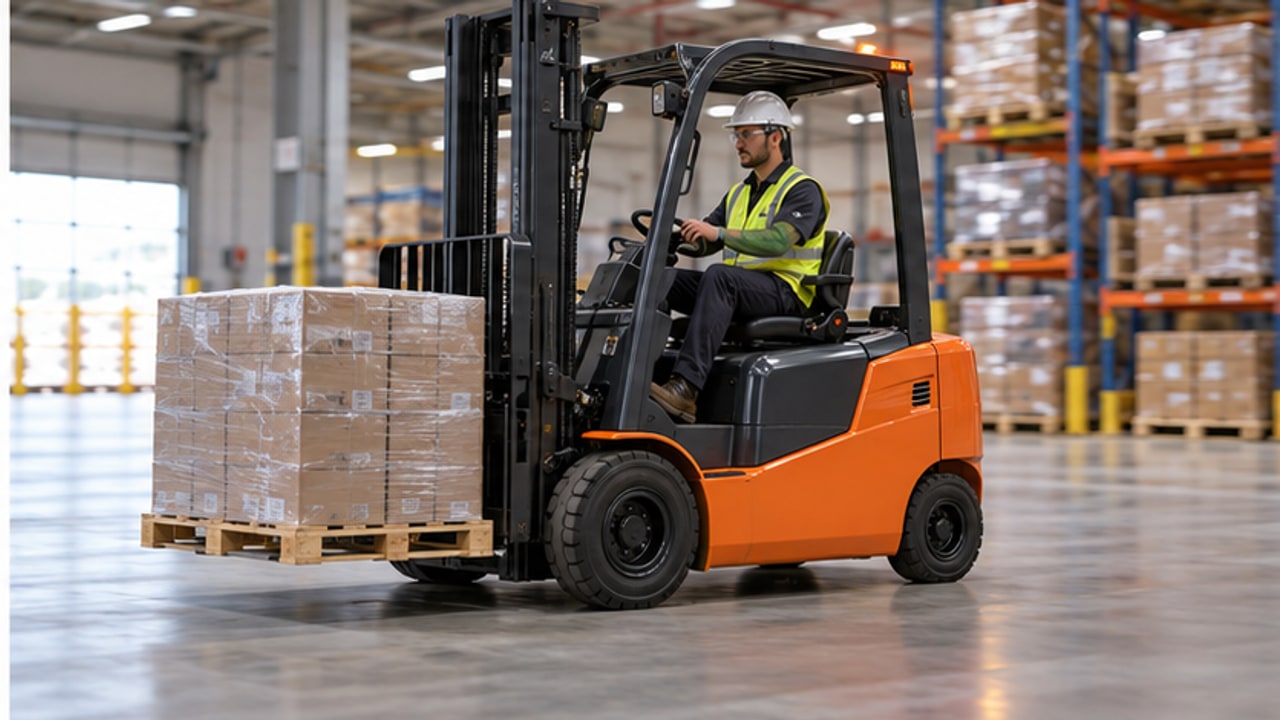 Why Does a Lithium Electric Forklift Battery Overheat During a Busy Shift? - electric forklift 4