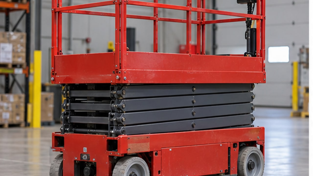 Why Will a Scissor Lift Not Elevate When the Pothole Guards Fail to Deploy? - aerial work platform 1
