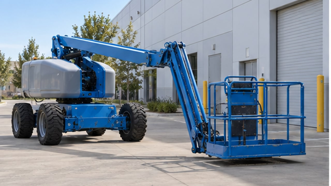 Boom Lift Case: Platform Overload Alarm Stays Active After Unloading - aerial work platform 1