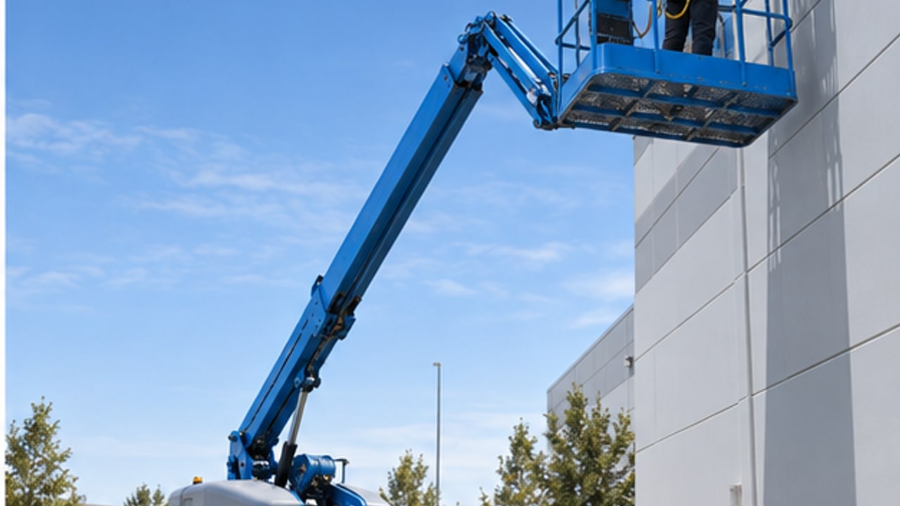 Boom Lift Case: Platform Overload Alarm Stays Active After Unloading - aerial work platform 4