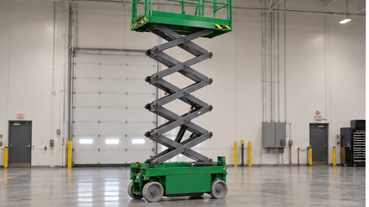 What Should You Check When Scissor Lift Emergency Lowering Is Stuck? - aerial work platform 1