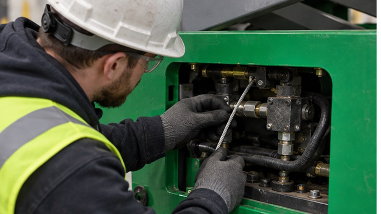 What Should You Check When Scissor Lift Emergency Lowering Is Stuck? - aerial work platform 3