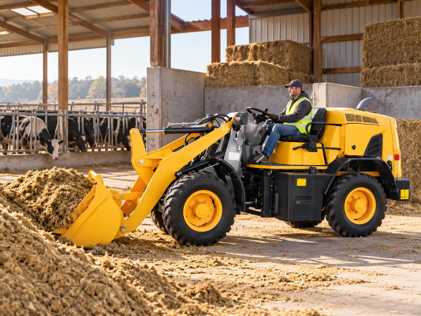 B25 Livestock farm material handling
