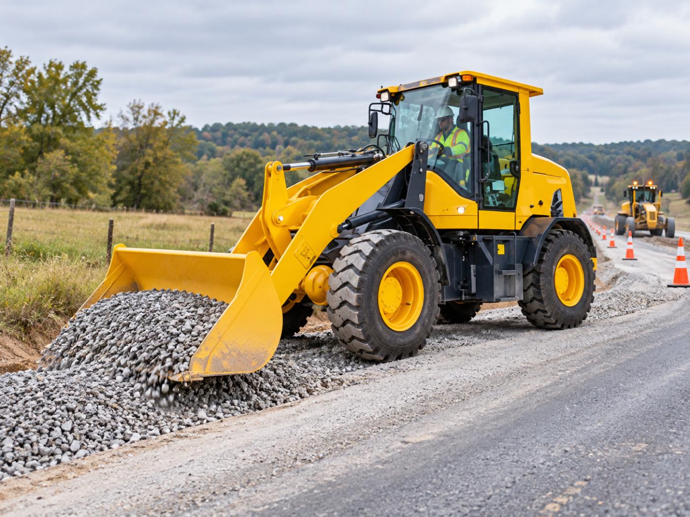 B30 Rural road and shoulder repair
