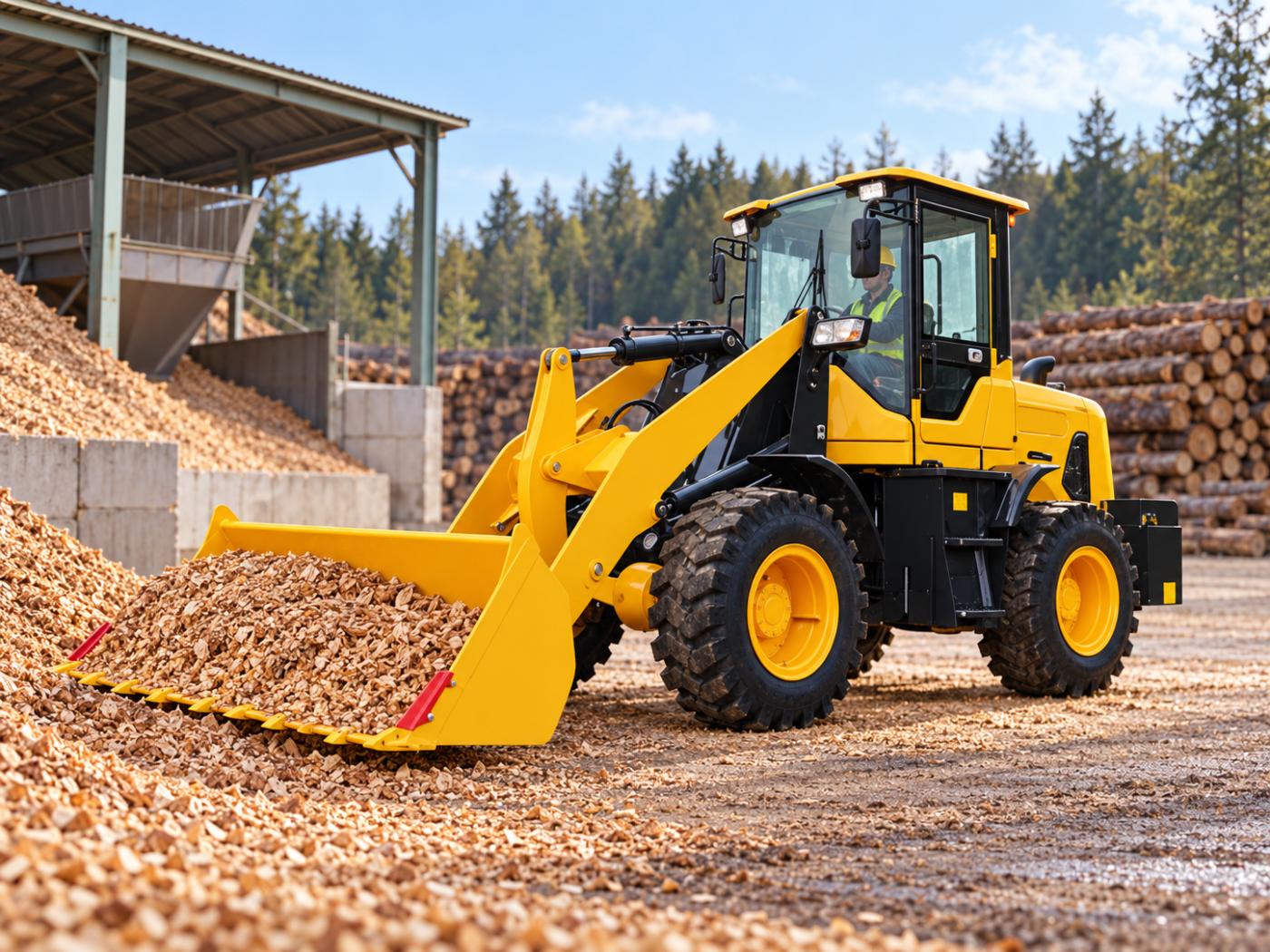 Q38 Forestry service yard