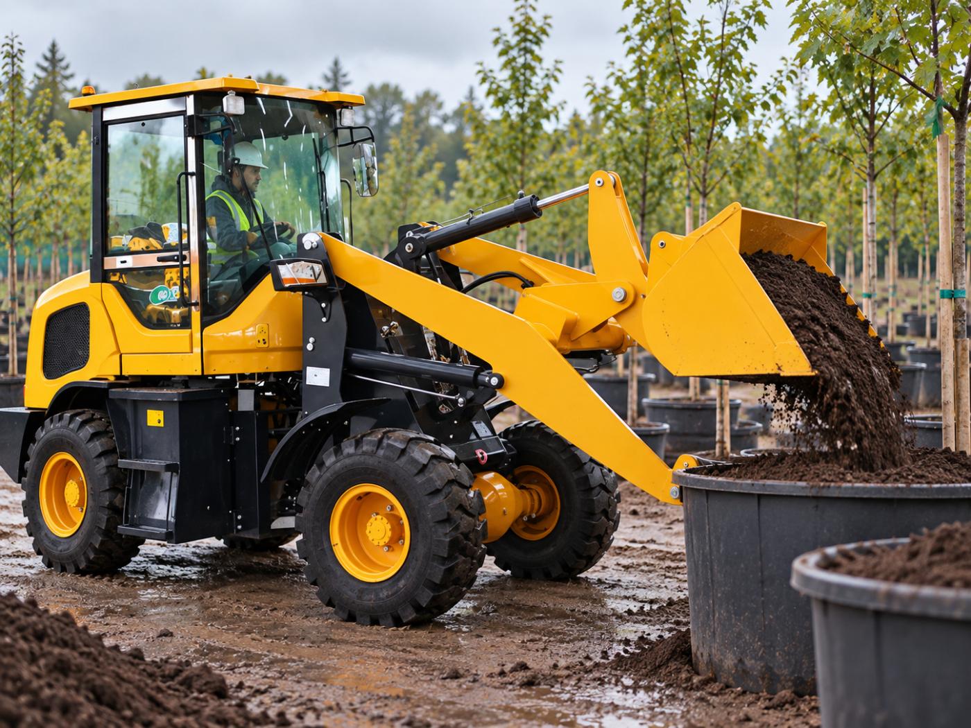 ZL928C Silage and livestock-yard work
