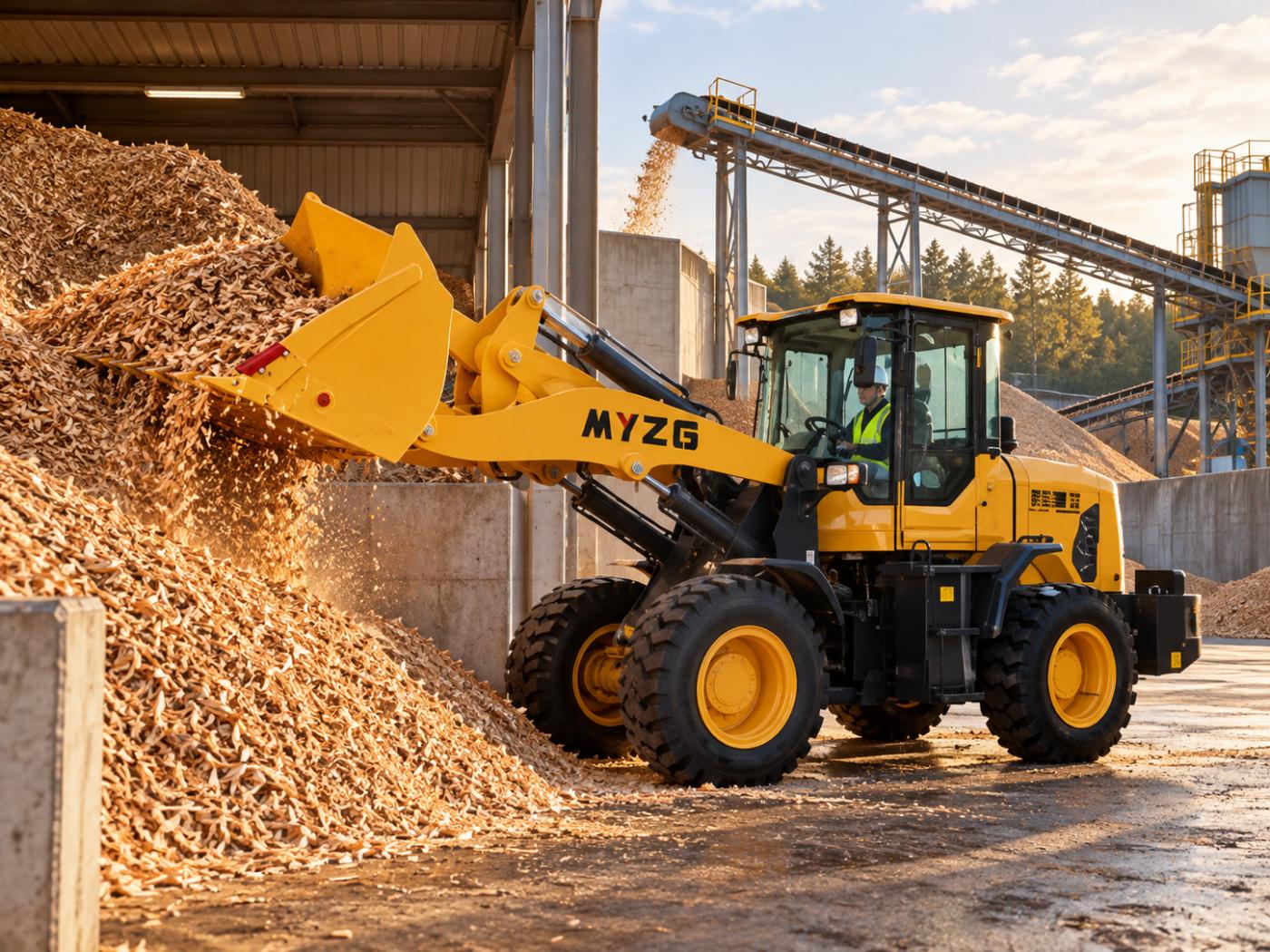 ZL946B Aggregate and concrete-products yard