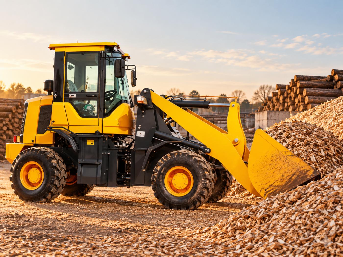 ZL935Z Biomass and wood-chip yard