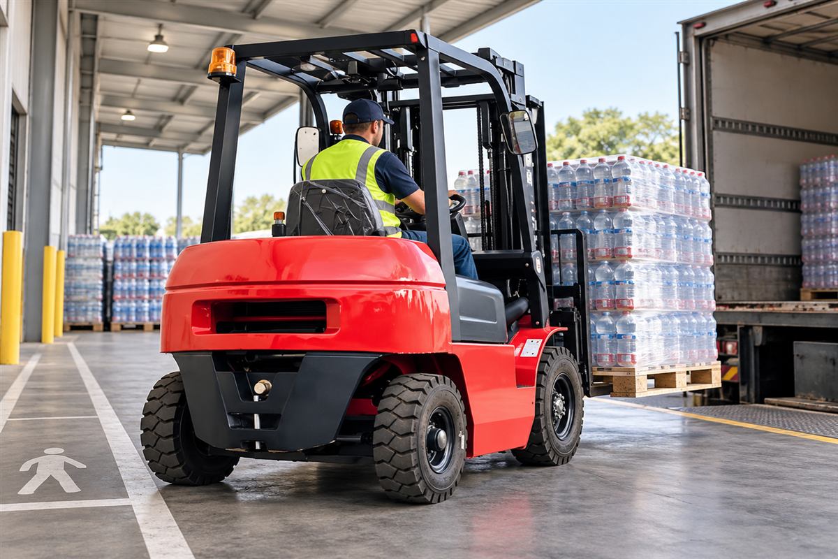 Montacargas diésel ZGFORKLIFT / MYZG CPC20 de 2 toneladas application 1