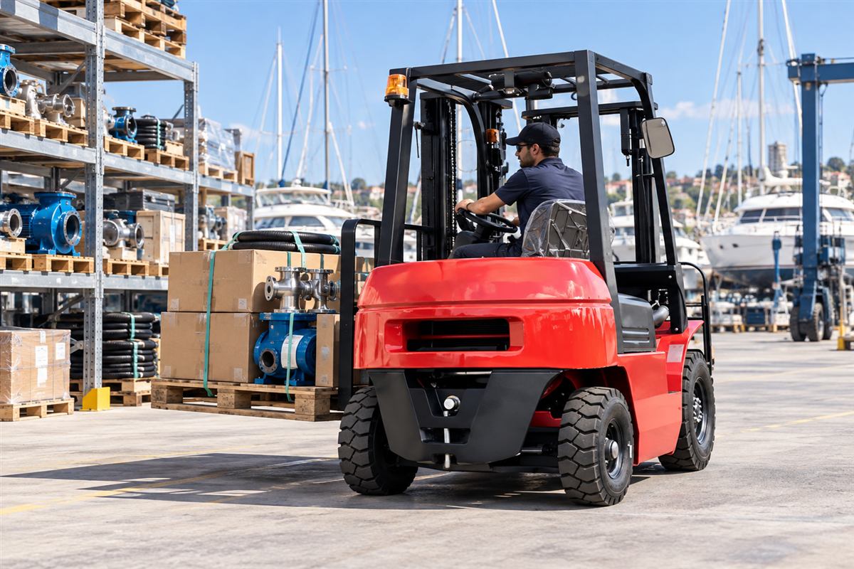 Montacargas diésel ZGFORKLIFT / MYZG CPC20 de 2 toneladas application 2