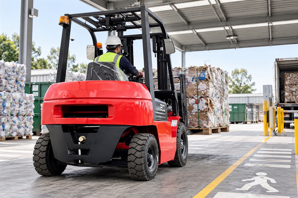 Montacargas diésel ZGFORKLIFT / MYZG CPC20 de 2 toneladas application 3
