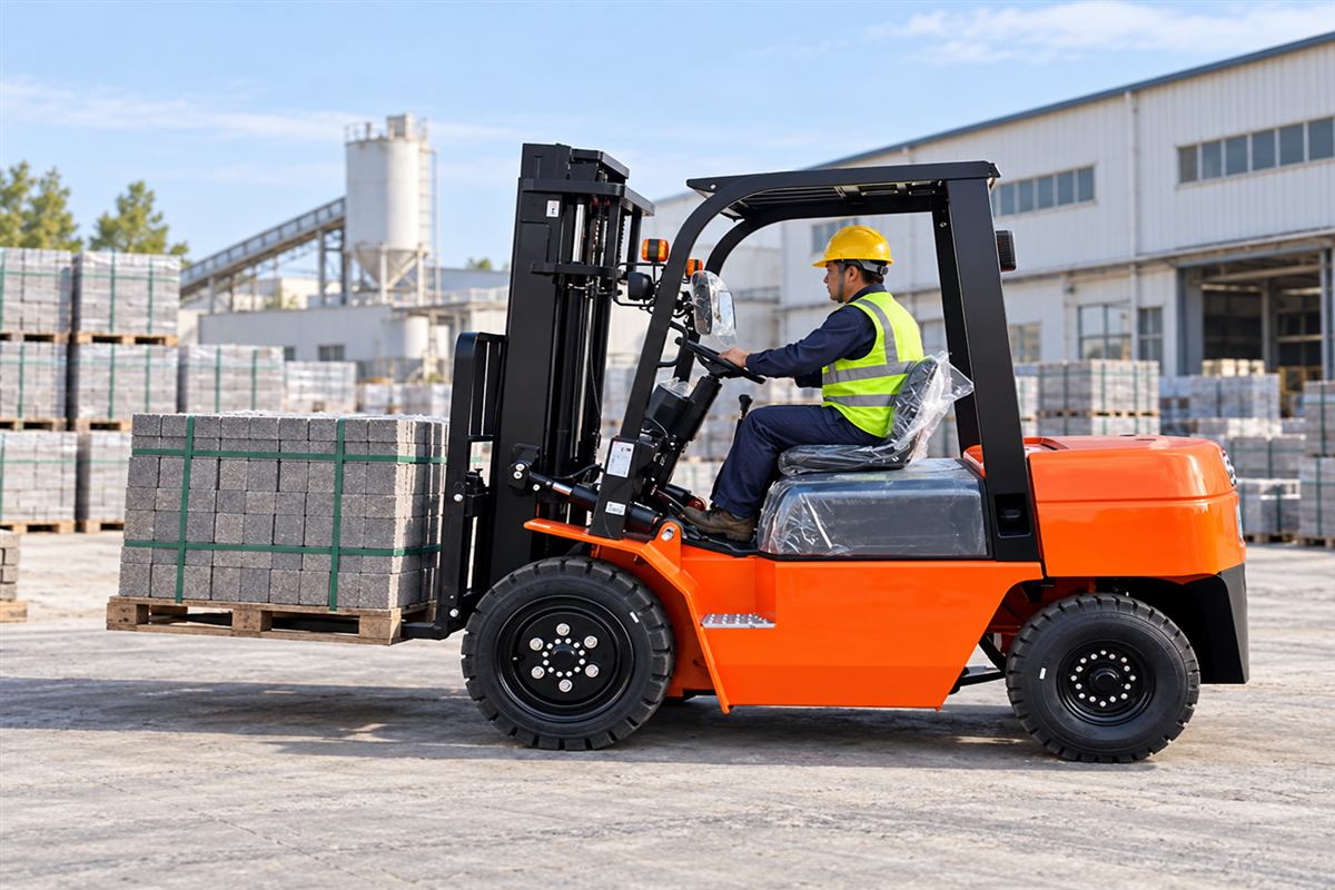 Montacargas diésel ZGFORKLIFT / MYZG CPC30 de 3 toneladas application 2