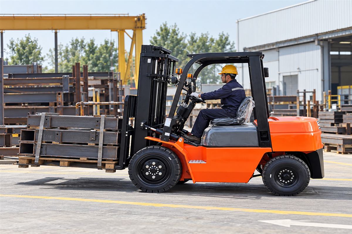 Montacargas diésel ZGFORKLIFT / MYZG CPC30 de 3 toneladas application 1