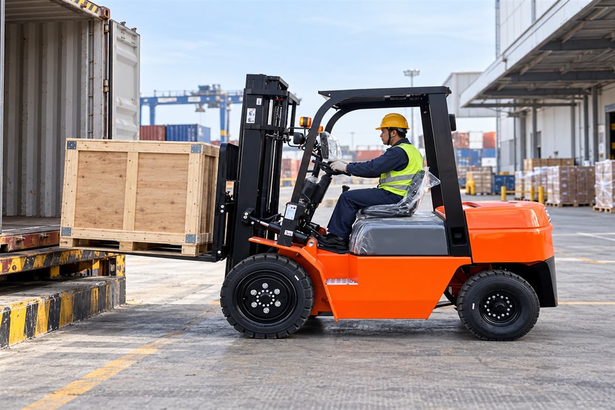 Montacargas diésel ZGFORKLIFT / MYZG CPC30 de 3 toneladas application 3