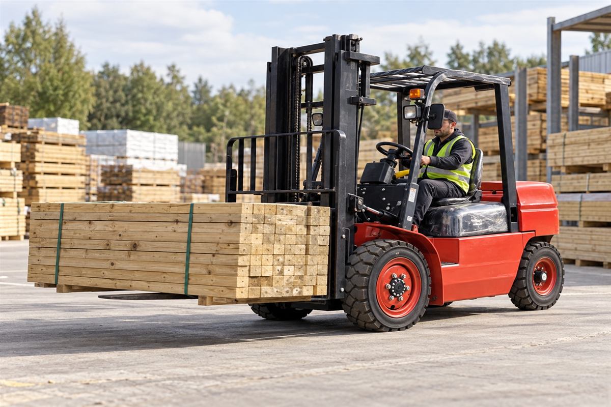 Montacargas diésel ZGFORKLIFT / MYZG CPC40 de 4 toneladas application 1